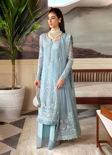 GULAAL SOFT CHIFFON EMBROIDERY COLLECTION UNSTITCHED 3 PIECE