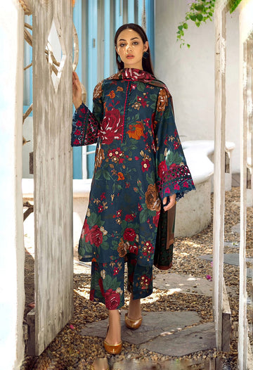 BAROOQUE EID COLLECTION LAWN PRINTED DRESS 3 PIECE UNSTITCHED