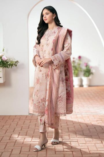 BAROOQUE EID COLLECTION LAWN PRINTED DRESS 3 PIECE UNSTITCHED