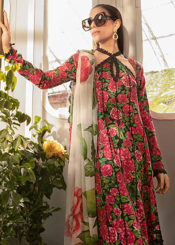 MARIA B EID COLLECTION LAWN PRINTED DRESS 3 PIECE UNSTITCHED