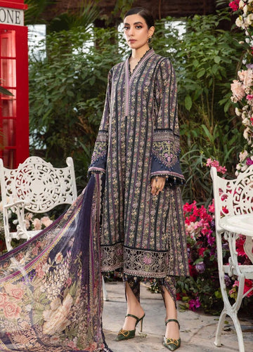 MARIA B EID COLLECTION LAWN PRINTED DRESS 3 PIECE UNSTITCHED