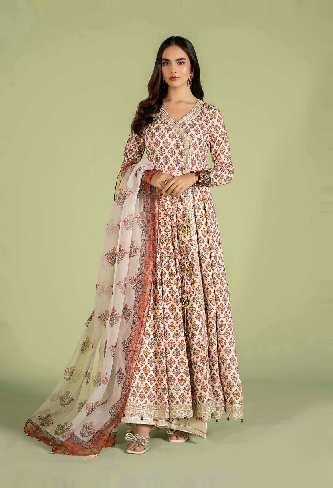 MARIA B EID COLLECTION LAWN PRINTED DRESS 3 PIECE UNSTITCHED